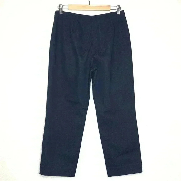 St. John Sport Denim Straight Leg Pants Size 6 - Picture 2 of 7